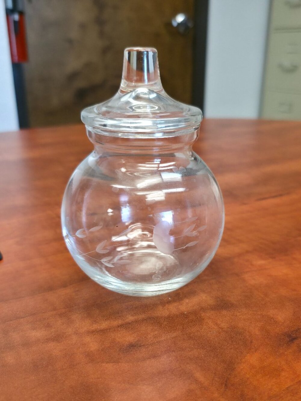 Vintage Princess House Jar with Lid